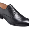 Southwold - Black Calf / Deerskin -Barker Shoes Store 447117