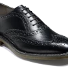 Station - Black Alpine Grain 2 Station - Black Alpine Grain -Barker Shoes Store 461916 STATION BLACK ANGLE