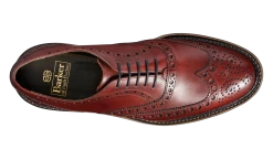 Station - Burgundy Alpine Grain -Barker Shoes Store 461976 STATION BURGUNDY TOP