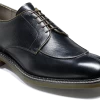 Milbury - Black Alpine Grain 1 Milbury - Black Alpine Grain -Barker Shoes Store 462116 MILBURY BLACK ANGLE