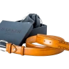 Brogue Belt - Cedar Calf -Barker Shoes Store ABB02 Cedar Belt