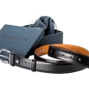 Plain Belt - Black Calf -Barker Shoes Store ABP11 BlackCalfPlain Belt