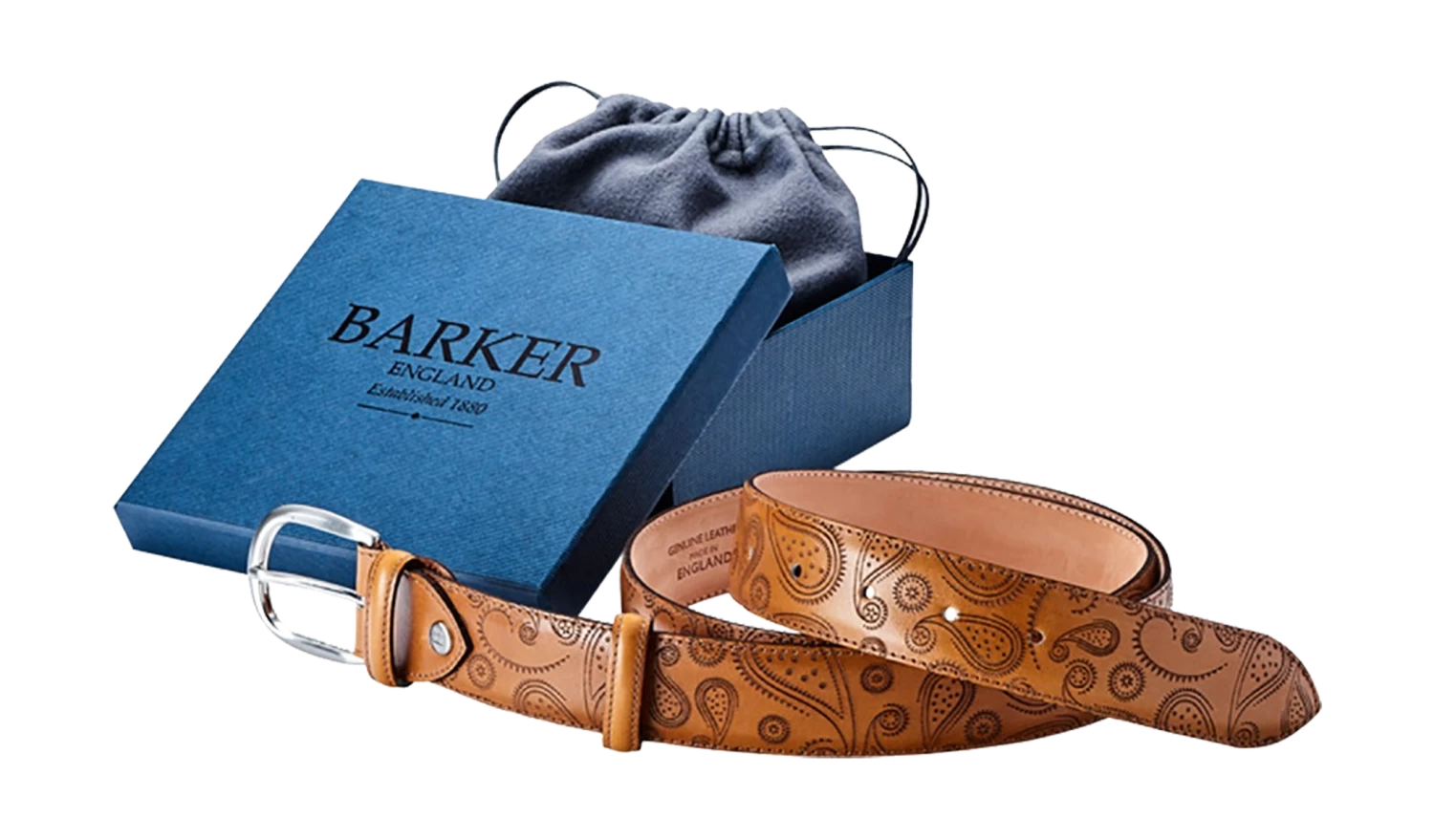 Plain Belt - Cedar Calf / Paisley Laser 3 Plain Belt - Cedar Calf / Paisley Laser