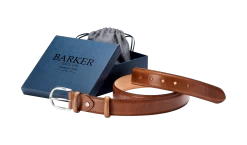 Plain Belt - Brown Hand Painted