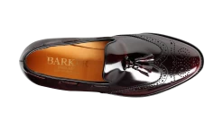 Clive - Burgundy Hi-Shine -Barker Shoes Store Clive 681186 BurgundyHiShine top