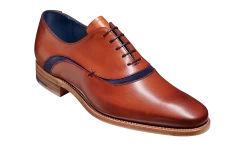 Emerson - Antique Rosewood / Navy Suede