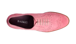 Freya - Pink Suede -Barker Shoes Store Freya 712724 PinkSuede top