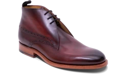 Tyne - Hand Brushed Burgundy