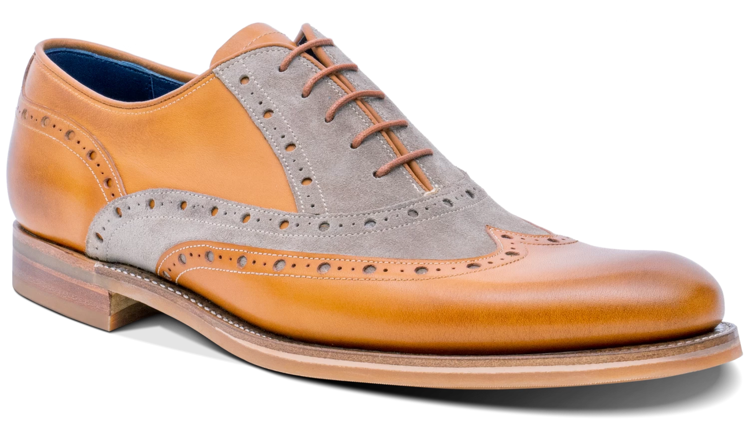 Abingdon - Cedar Calf/Parchment Suede 3 Abingdon - Cedar Calf/Parchment Suede