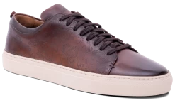 Paisely - Chestnut Hand Painted