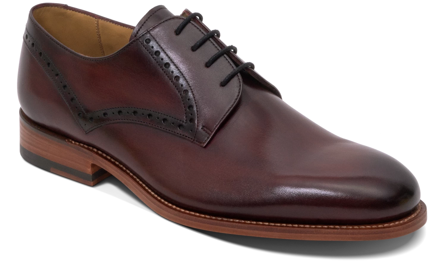 Trent - Hand Brushed Burgundy 3 Trent - Hand Brushed Burgundy