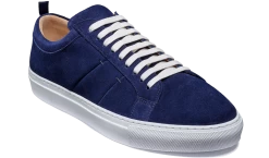 Greg - Navy Suede