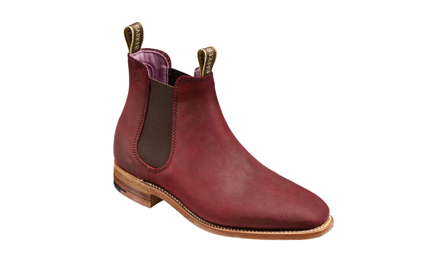 Gina - Plum Waxy Suede 2 Gina - Plum Waxy Suede