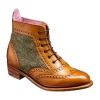 Grace - Cedar Calf / Green Tweed -Barker Shoes Store Grace 719334 CedarCalfTweed