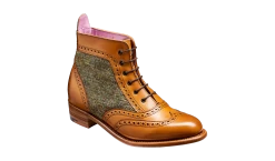 Grace - Cedar Calf / Green Tweed