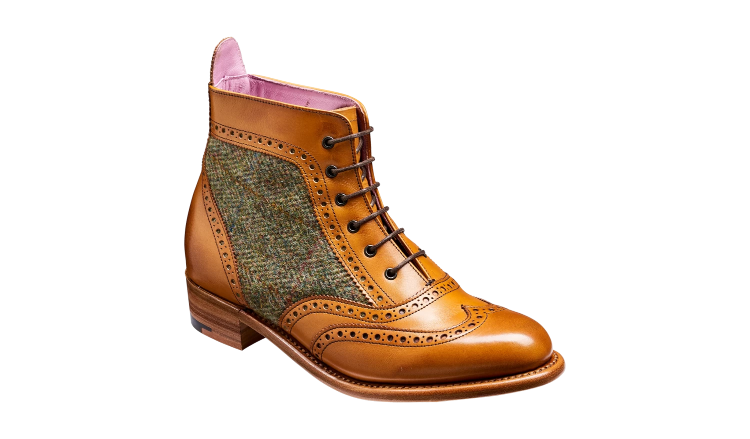 Grace - Cedar Calf / Green Tweed 3 Grace - Cedar Calf / Green Tweed