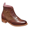 Grace - Walnut Calf Brown Tweed -Barker Shoes Store Grace 719344 WalnutCalfBrownTweed