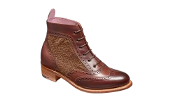 Grace - Walnut Calf Brown Tweed