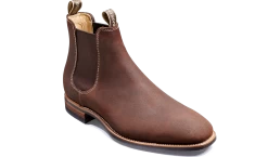 Mansfield - Mid Brown Waxy Suede