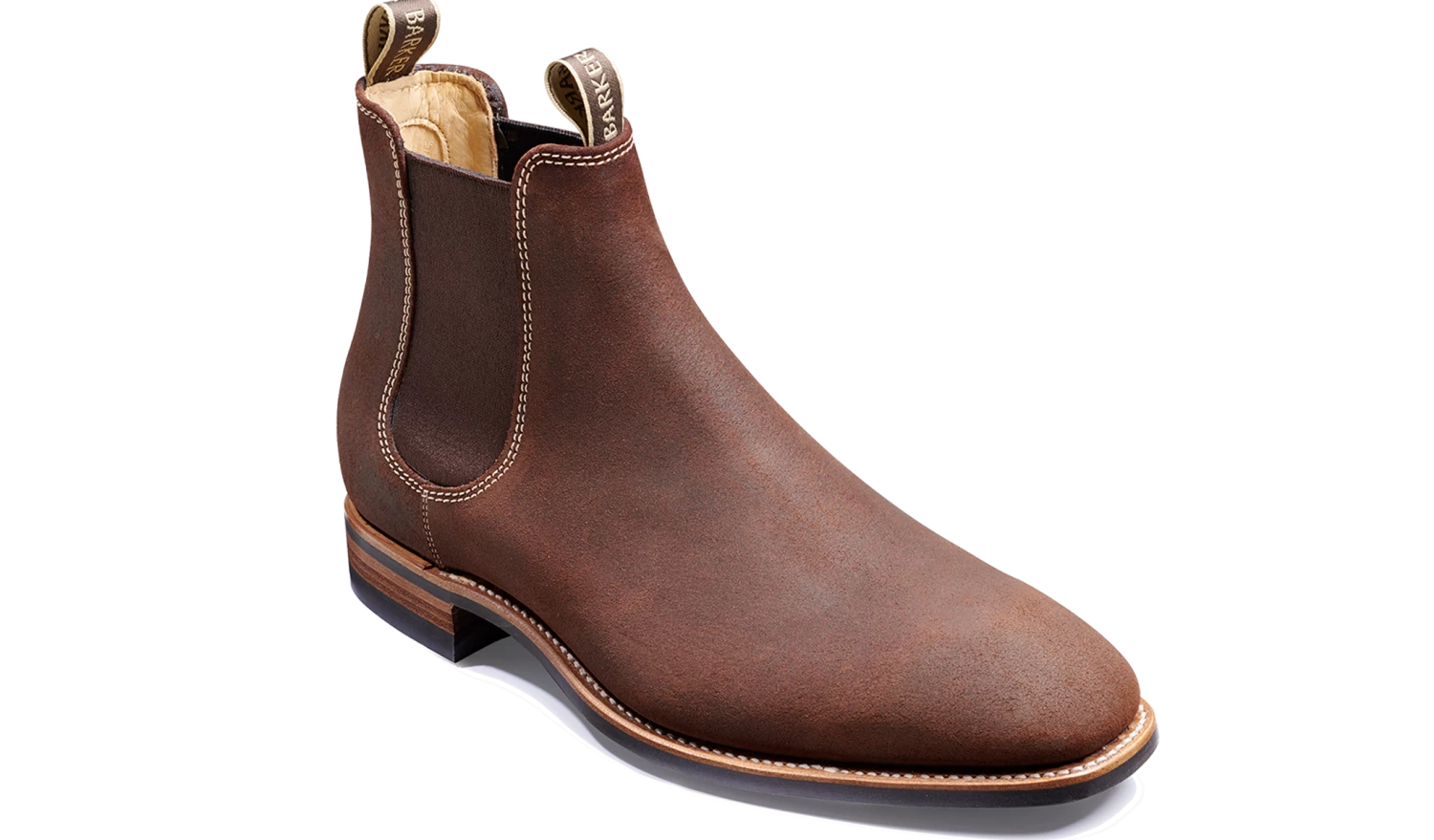 Mansfield - Mid Brown Waxy Suede 3 Mansfield - Mid Brown Waxy Suede