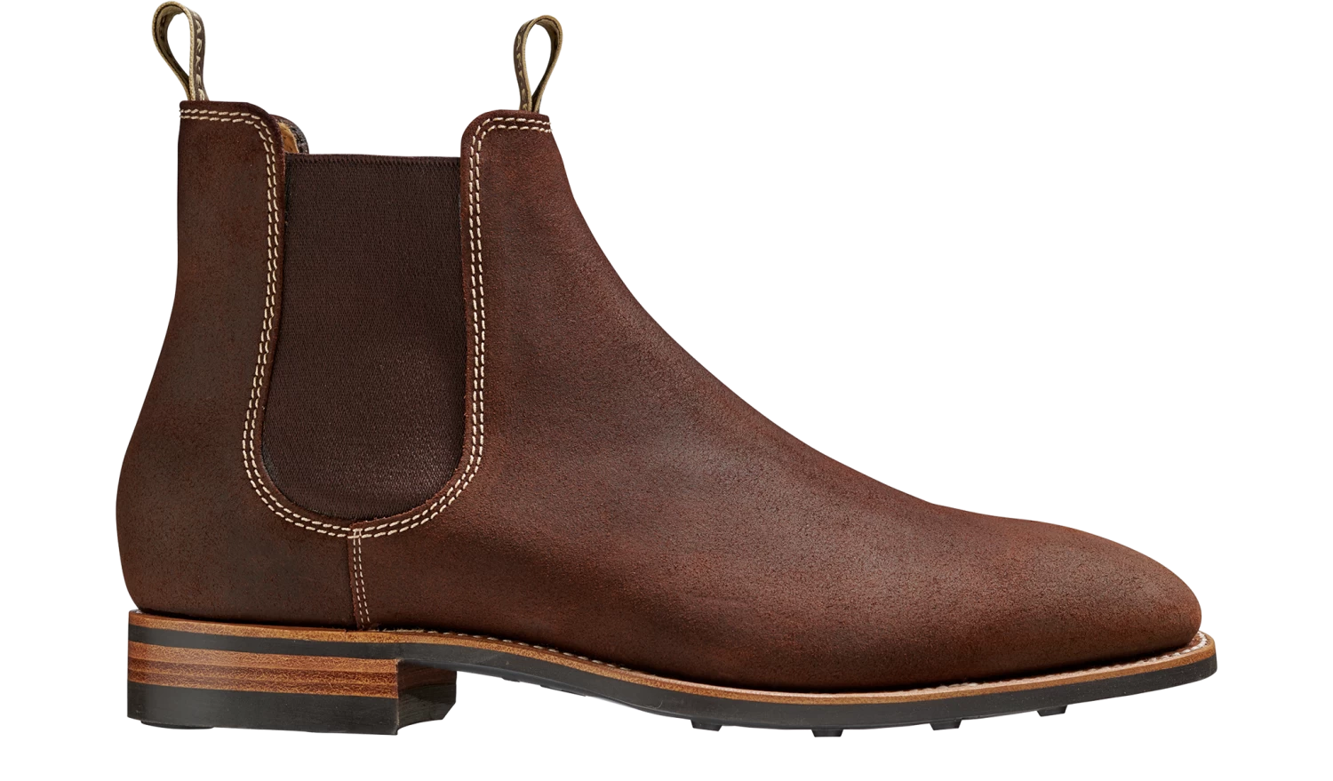 Mansfield - Mid Brown Waxy Suede 4 Mansfield - Mid Brown Waxy Suede - Image 2