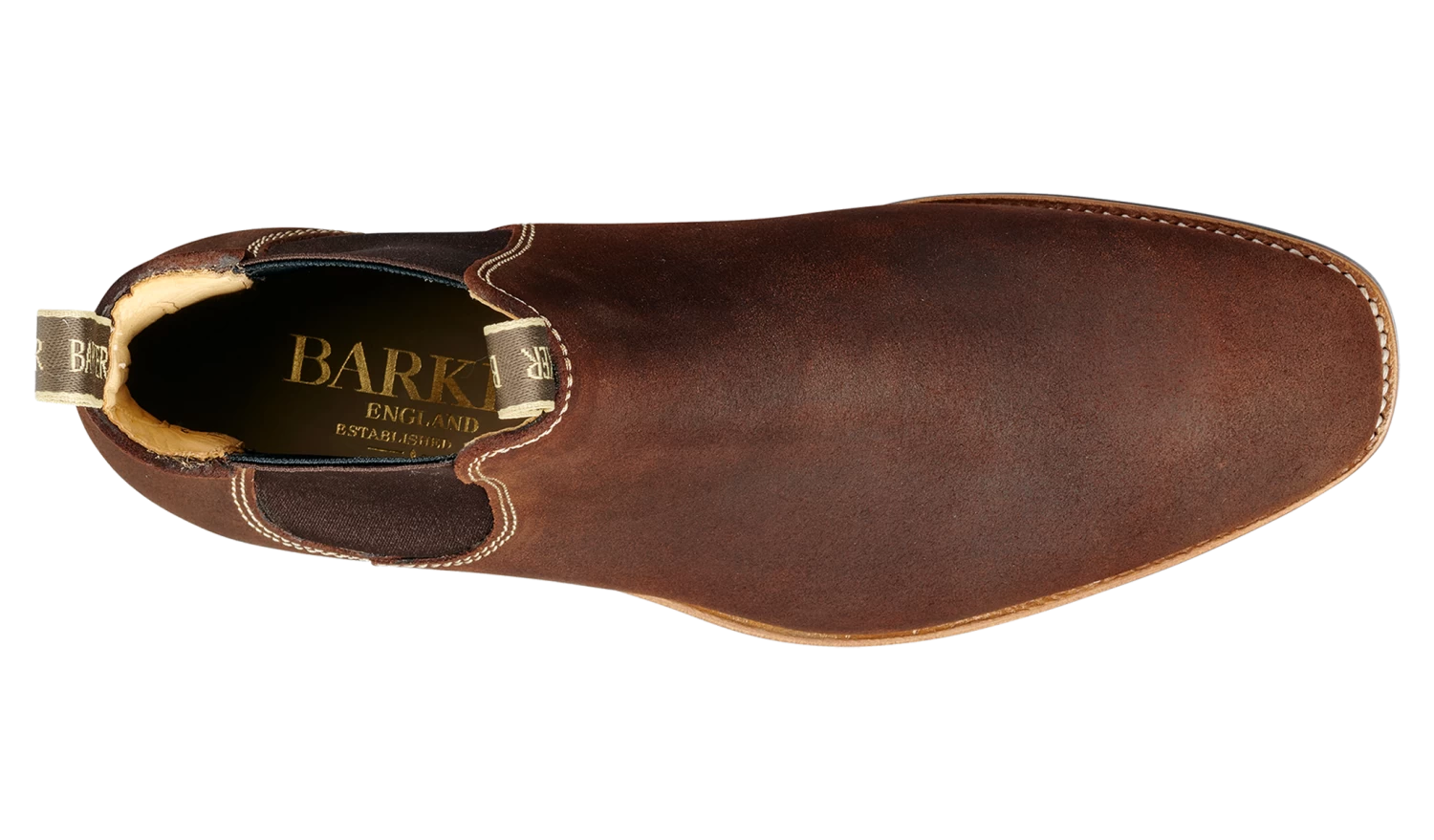 Mansfield - Mid Brown Waxy Suede 5 Mansfield - Mid Brown Waxy Suede - Image 3