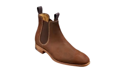 Mansfield - Brown Waxy Suede