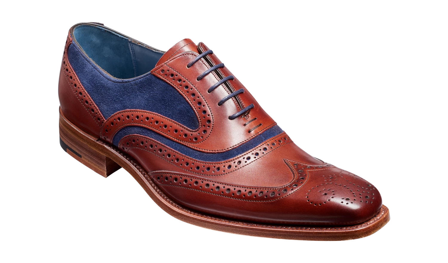 McClean - Rosewood Calf / Navy Suede 3 McClean - Rosewood Calf / Navy Suede