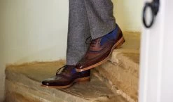 McClean - Navy Hand Painted / Choc Suede 14 McClean - Navy Hand Painted / Choc Suede -Barker Shoes Store McClean DSC4119 ab82e0be 50a4 4495 92c5 834275ec35d9