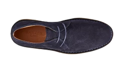 Monty - Navy Suede 9 Monty - Navy Suede -Barker Shoes Store Monty 434956 NavySuede top