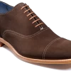 Pullman - Brown Suede 2 Pullman - Brown Suede -Barker Shoes Store PAULMAN 470806 ANGLE
