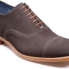 Pullman - Anthracite Suede 2 Pullman - Anthracite Suede -Barker Shoes Store PAULMAN 470866 ANGLE