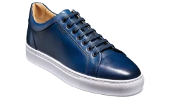 Sam - Navy Hand Painted