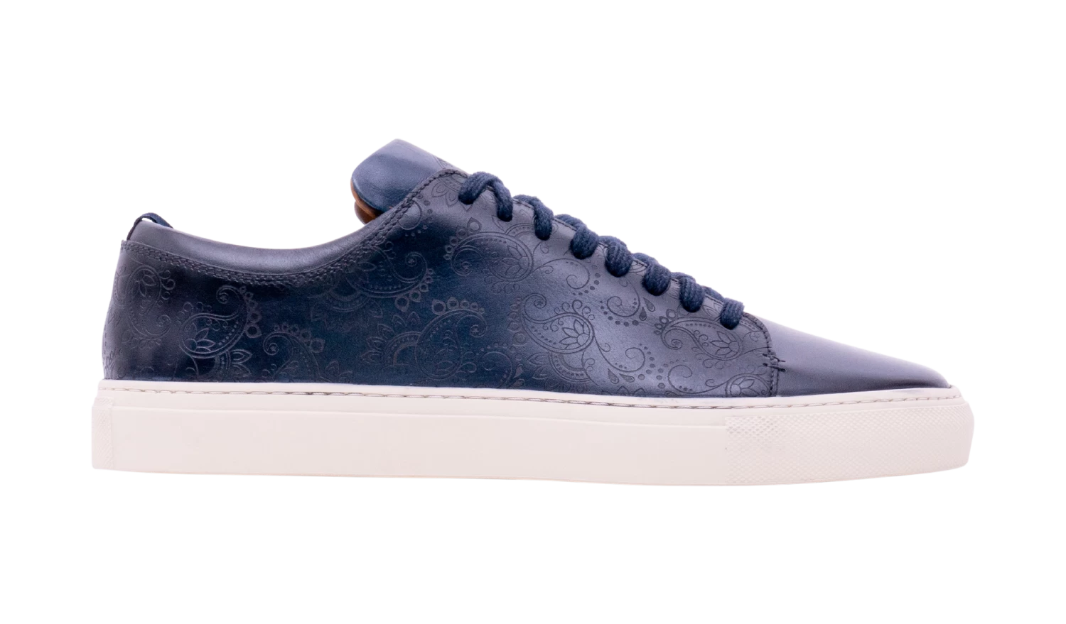 Paisely - Navy Hand Painted 4 Paisely - Navy Hand Painted - Image 2