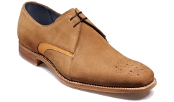 Sullivan - Tan Suede Cedar Stain