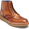 Terry - Rosewood Hand Painted -Barker Shoes Store TERRY 470226 ANGLE