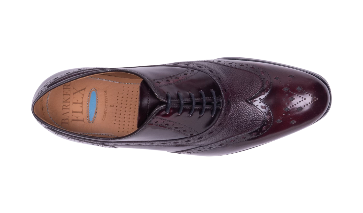 Bampton - Burgundy Hi-Shine/Grain 5 Bampton - Burgundy Hi-Shine/Grain - Image 3