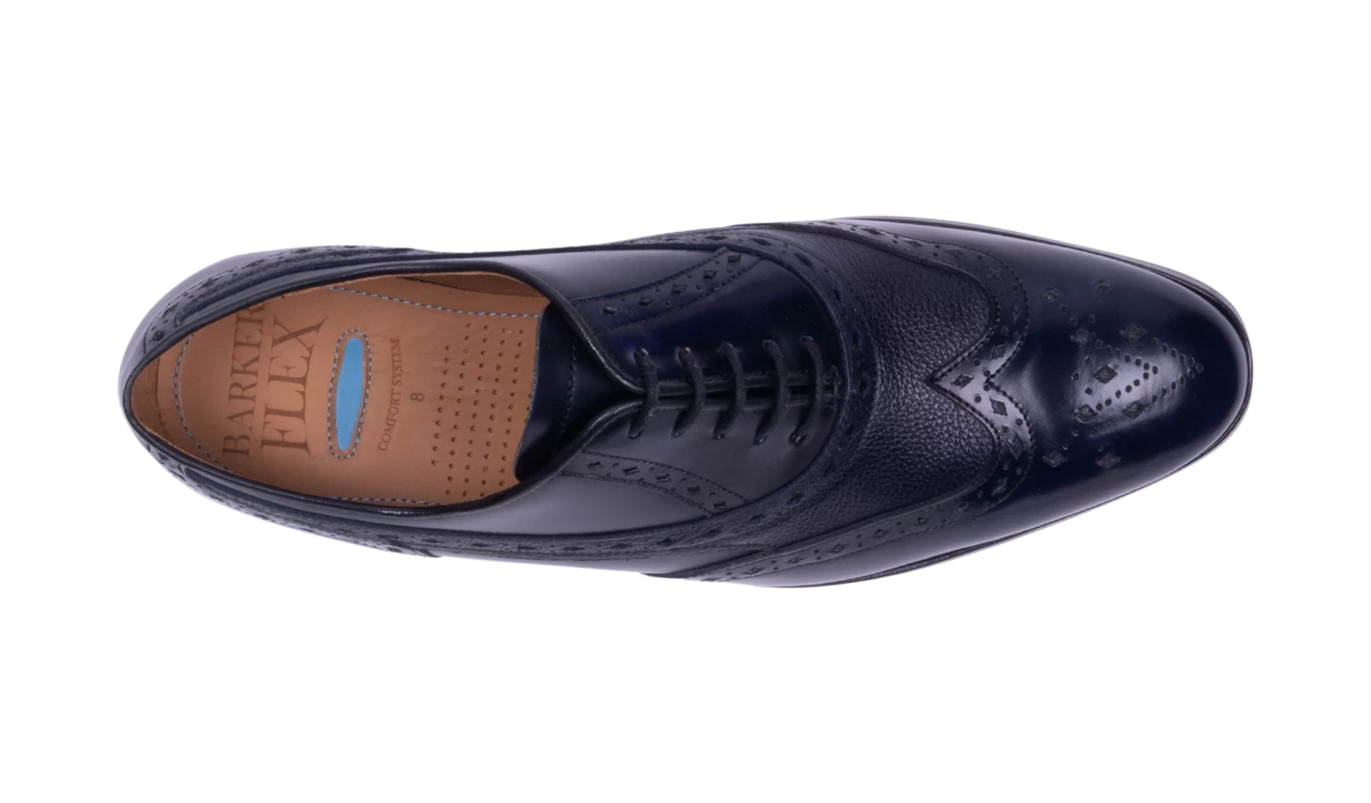 Bampton - Navy Hi-Shine/Grain 5 Bampton - Navy Hi-Shine/Grain - Image 3