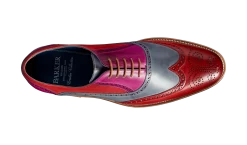 Valiant Multi - Red / Grey / Purple Hand Painted 11 Valiant Multi - Red / Grey / Purple Hand Painted -Barker Shoes Store Valiant 4178FW42 RedGreyPurple top 27a0d4c1 dc8f 4eda afb7 46228c7ed886