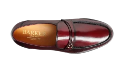 Wade - Burgundy Kid -Barker Shoes Store Wade 315277 BurgundyKid top