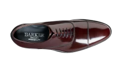 Winsford - Burgundy Hi-Shine -Barker Shoes Store Winsford 394577 BurgundyPolish TOP